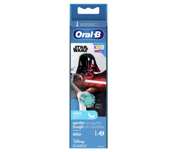 Oral-B Końcówka do szczoteczki ROTARY Kids EB10-2 Star Wars (2 szt.) - 1038874 - zdjęcie 2